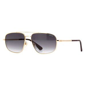 A0604Z New POLICE Roadie 2 Gold Square SPLE04 0300 Sunglasses Women